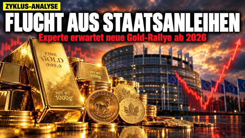 Flucht aus Staatsanleihen: Steht Gold vor der nÀchsten Rallye?