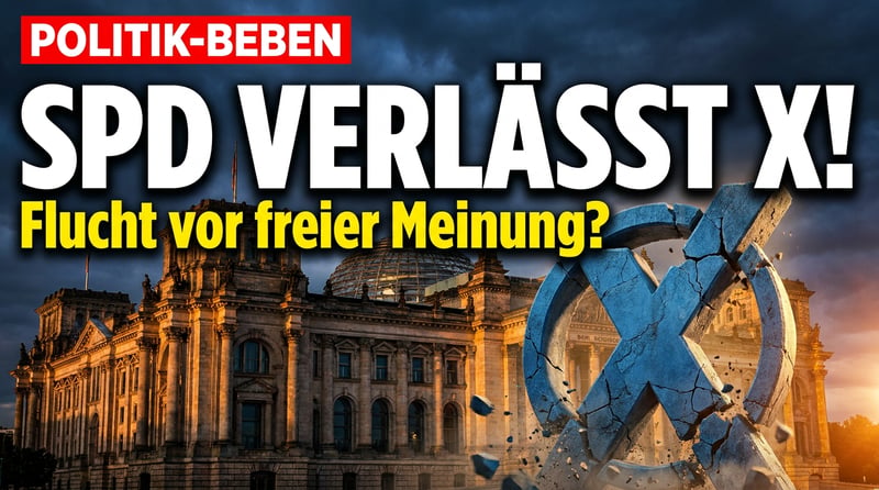 Flucht vor dem Diskurs: SPD brandmarkt X als „rechtsextreme Plattform" – ein Offenbarungseid der etablierten Politik