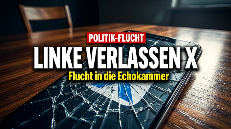 Flucht vor der Meinungsfreiheit: Grüne, SPD und Linke kapitulieren vor X