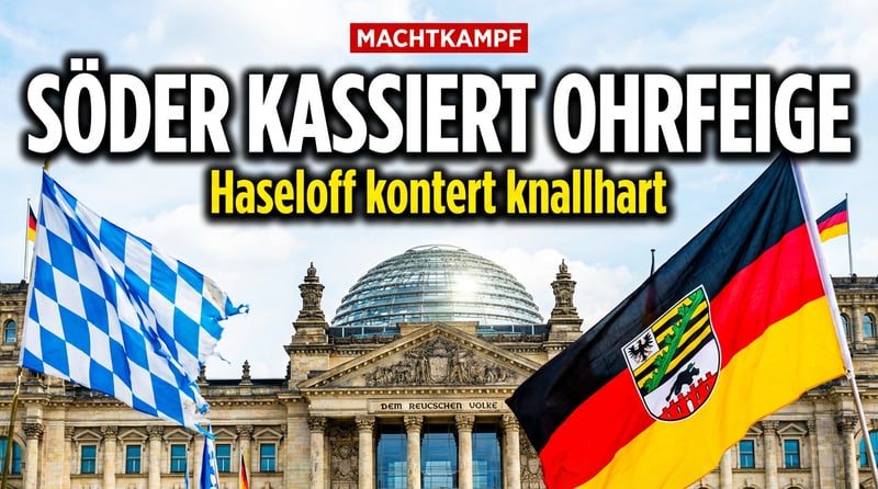 Föderalismus-Streit: Haseloff erteilt Söders Länderfusions-Phantasien eine schallende Ohrfeige