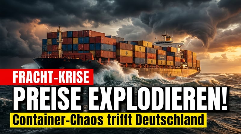 Frachtraten explodieren: Der nächste Schlag gegen die deutsche Wirtschaft