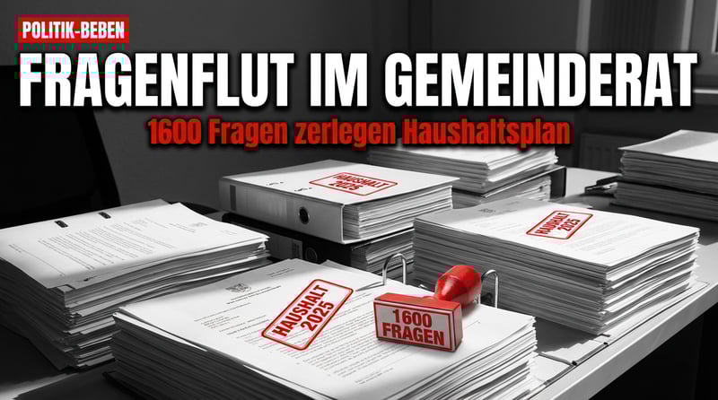 Fragenflut im Gemeinderat: CDU-Stadtrat zerlegt Heilbronner Haushaltsplan mit 1600 Anfragen