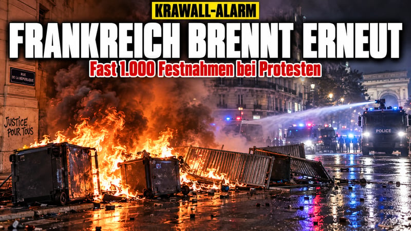 Frankreich brennt erneut: „Akt II“ bringt Tränengas und Plünderungen
