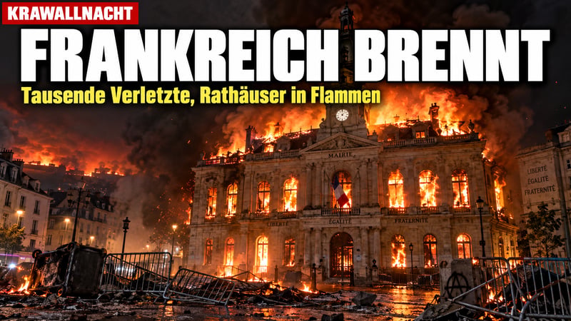 Frankreich brennt: Macrons hilflose Frage an die eigene Nation