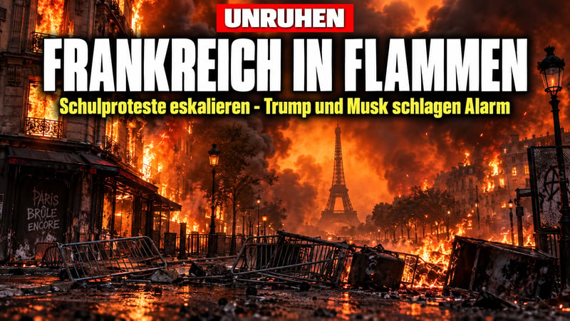 Frankreich brennt: Trump und Musk schlagen Alarm wegen Migration