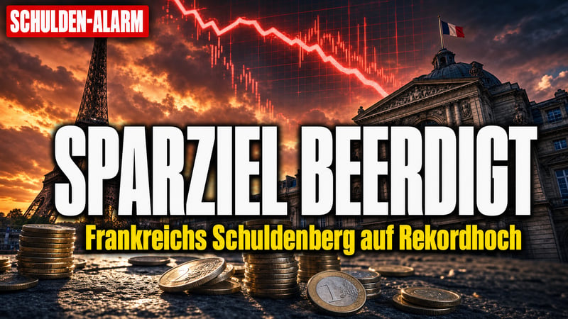 Frankreich kapituliert: Defizitziel für 2027 stillschweigend beerdigt