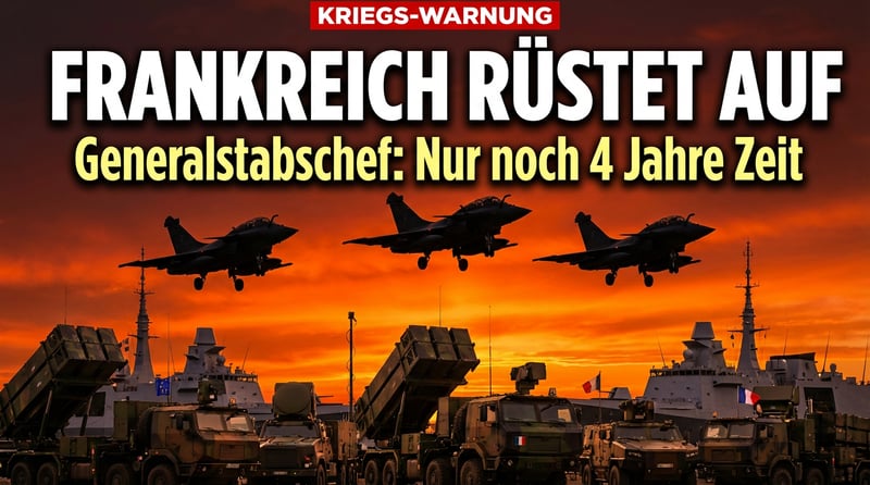 Frankreichs Generalstabschef schlägt Alarm: „Wir bereiten uns auf Krieg vor"