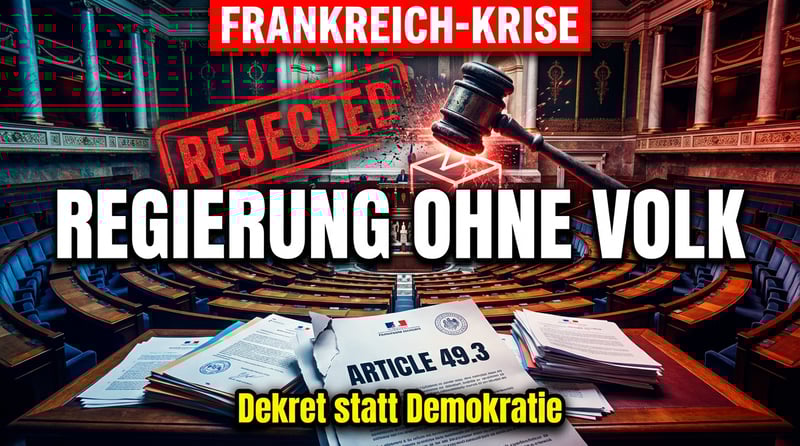 Frankreichs Minderheitsregierung trotzt erneut dem Parlament – ein Lehrstück in demokratischer Erosion