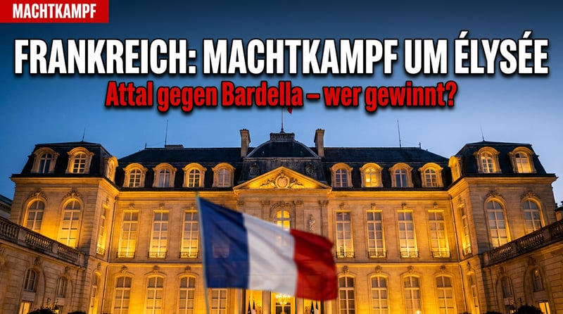 Frankreichs Polit-Karussell dreht sich: Attal greift nach dem Élysée – und Bardella lauert