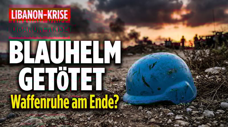 Französischer Blauhelm-Soldat im Libanon getötet – Waffenruhe steht auf der Kippe