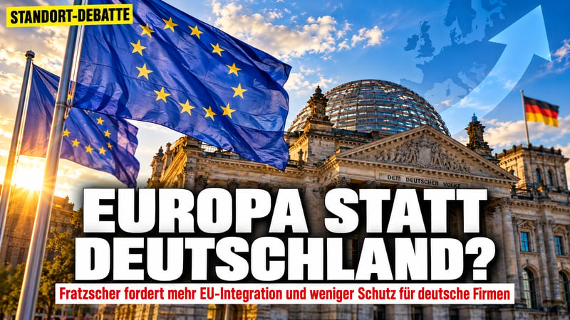 Fratzscher-Vorstoß: Europa first – und Deutschland zahlt die Zeche?