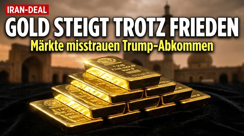 Frieden auf dem Papier, Skepsis im Tresor: Warum das Gold trotz US-Iran-Deal nicht nachgibt