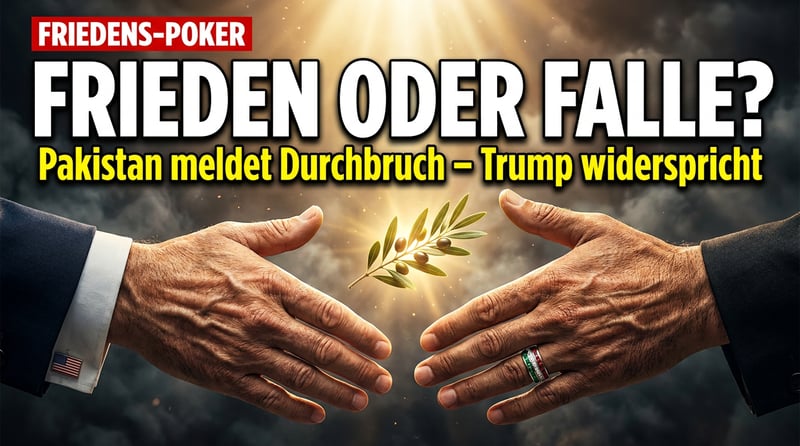 Frieden zum Greifen nah? Pakistan verkündet Durchbruch im US-Iran-Konflikt – doch Trump bremst die Euphorie