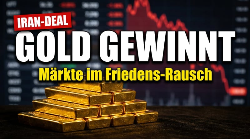 Friedens-Euphorie an den Börsen: Warum Gold der wahre Gewinner des Iran-Deals bleibt