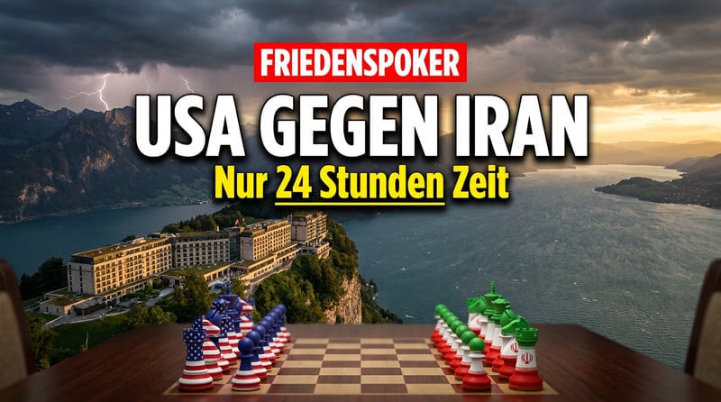 Friedenspoker am Vierwaldstättersee: USA und Iran ringen um ein Ende des Krieges – doch Teheran lässt die Uhr ticken