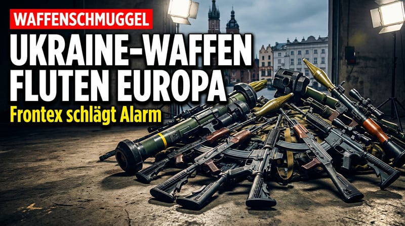 Frontex schlägt Alarm: Ukrainische Kriegswaffen drohen Europa zu fluten