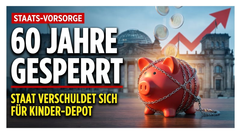 Frühstartrente: Wie der Staat Ihren Kindern die Kapitalanlage aufdrängt – und dabei kräftig Schulden macht
