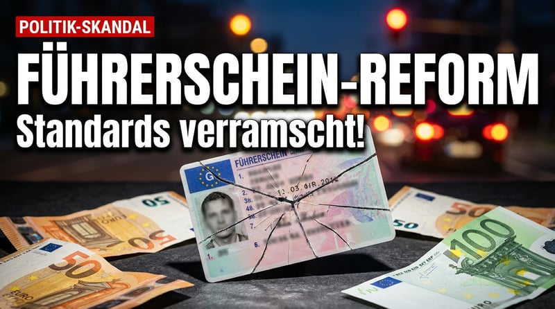 Führerschein-Reform: Wenn der Staat seine eigenen Standards verramscht