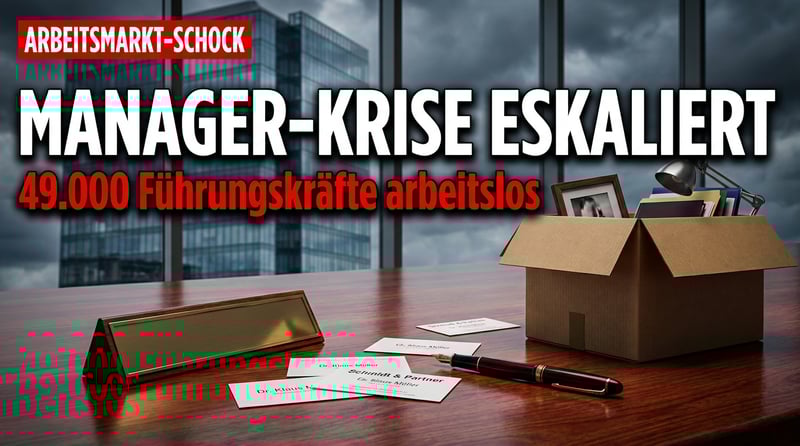 Führungskräfte im freien Fall: Deutschlands Manager-Elite kämpft ums berufliche Überleben