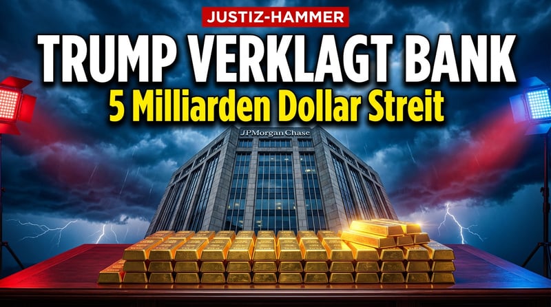 Fünf Milliarden Dollar: Trump zieht gegen Bankenriesen JPMorgan vor Gericht