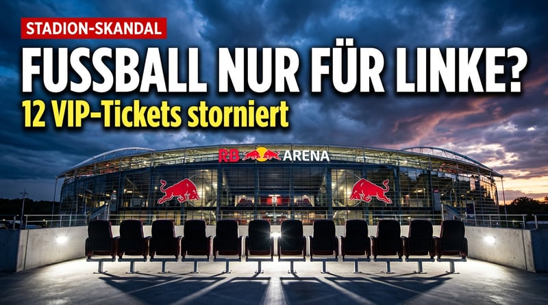 Fußball nur für Linke? RB Leipzig soll AfD-Chef Chrupalla die VIP-Tickets storniert haben