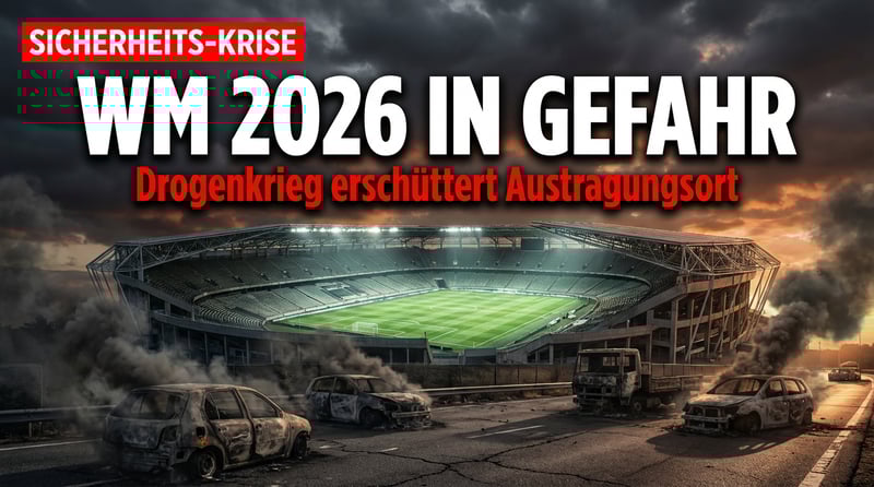 Fußball-WM 2026: Drogenkrieg in Mexiko wirft massive Sicherheitsfragen auf