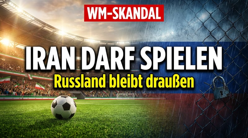 Fußball-WM 2026: Iran darf spielen – Russland bleibt ausgesperrt