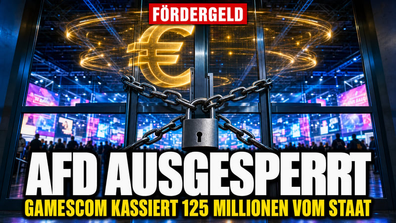 Gamescom sperrt AfD aus – und kassiert 125 Millionen vom Staat