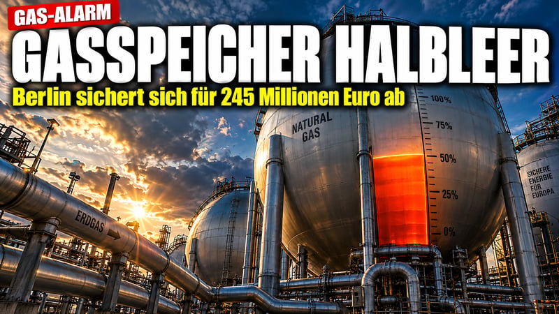 Gas-Alarm vor dem Winter: Berlin kauft sich für 245 Millionen Euro Ruhe