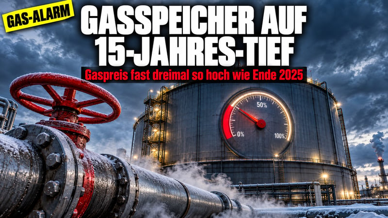 Gas-Alarm vor dem Winter: Brüssel dreht selbst an der Preisschraube!