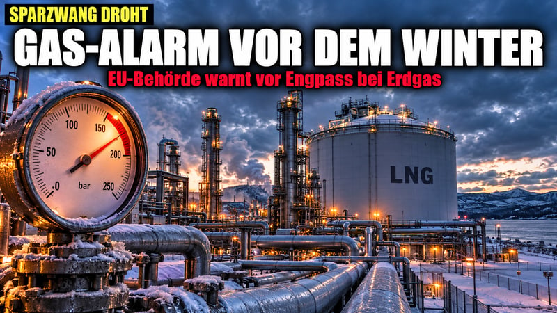 Gas-Alarm vor dem Winter: EU-Behörde denkt laut über Sparzwang nach!