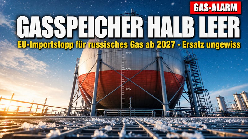Gas-Alarm vor dem Winter: EU verbietet, Ersatz bleibt offen