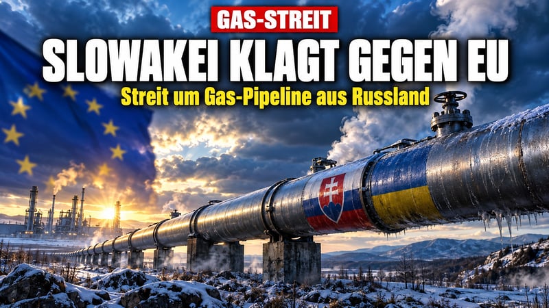 Gas-Aufstand gegen Brüssel: Slowakei kämpft um Russland-Pipeline!