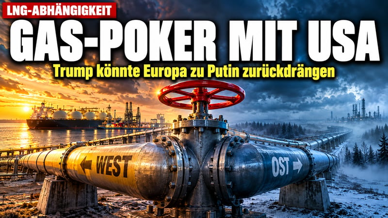 Gas-Erpressung aus Washington? Trump könnte Europa zu Putin zurückdrängen