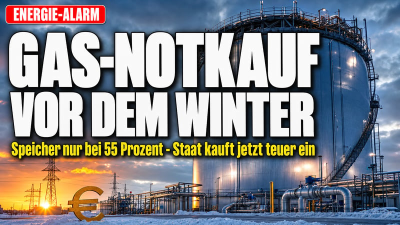 Gas-Notkauf mit Steuergeld: Regierung rudert kurz vor Winter zurück