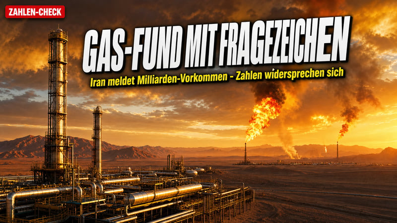 Gas-Sensation aus Teheran? Warum die Zahlen Fragen aufwerfen