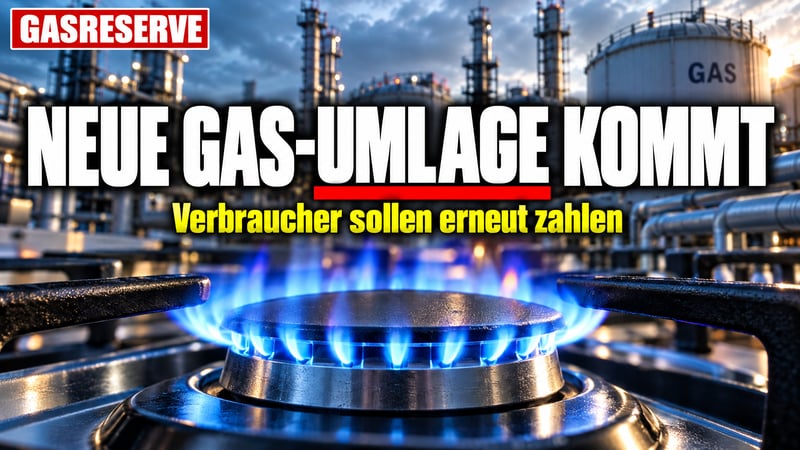 Gas-Umlage 2.0: Reiche bittet Verbraucher erneut zur Kasse!
