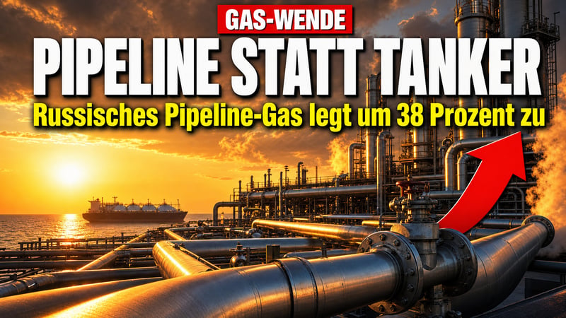 Gas-Wende rückwärts: Putins Pipeline schlägt das Tanker-Geschäft