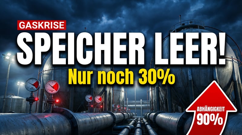 Gaskrise in Deutschland: Industrie fordert strategische Reserve – ein Offenbarungseid der Energiewende