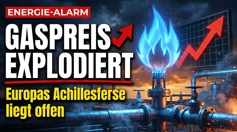 Gaspreis explodiert: Europas Energie-Achillesferse liegt schmerzhaft offen