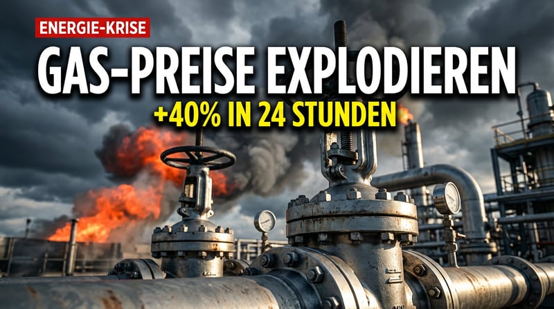 Gaspreise explodieren: Hormus-Blockade und Katar-Produktionsstopp treffen Deutschlands verwundbare Energieversorgung