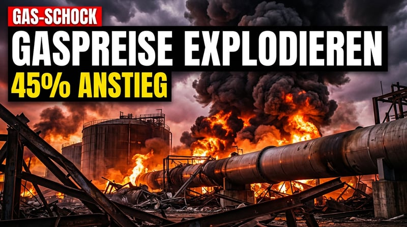 Gaspreise explodieren: Iranischer Drohnenangriff auf Katars LNG-Anlage trifft Europa ins Mark