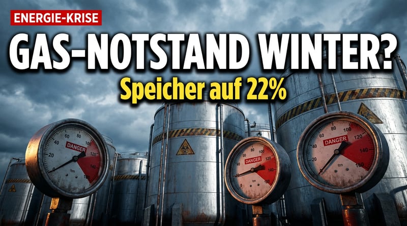 Gasspeicher auf historischem Tief: VNG fordert staatlichen Notfallplan – droht Deutschland ein kalter Winter?