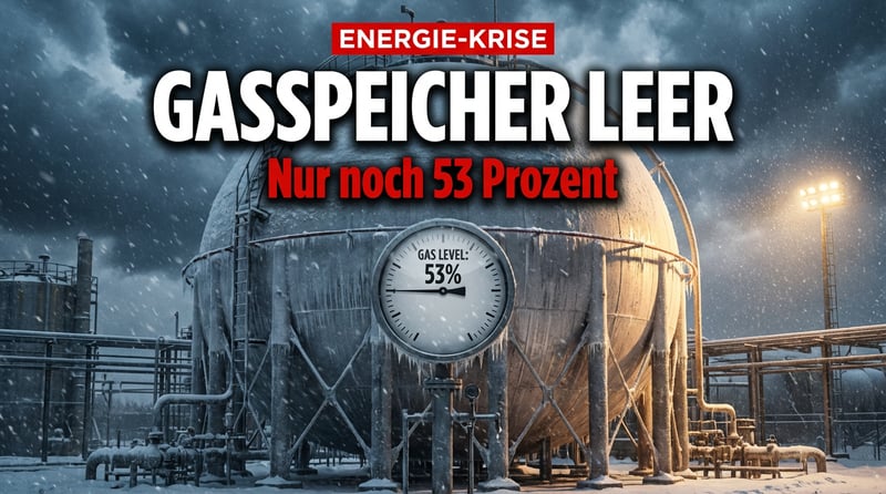 Gasspeicher auf historischem Tiefstand: Deutschland steuert sehenden Auges in die Versorgungskrise
