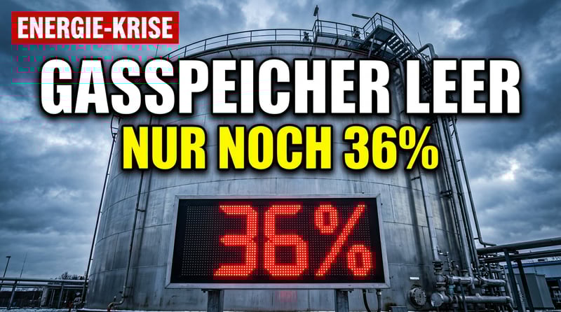 Gasspeicher auf historischem Tiefstand – und die Bundesnetzagentur beschwichtigt