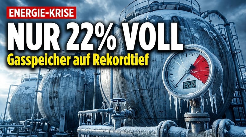 Gasspeicher auf Rekordtief: Ministerin Reiche schiebt Verantwortung auf Habecks Erbe