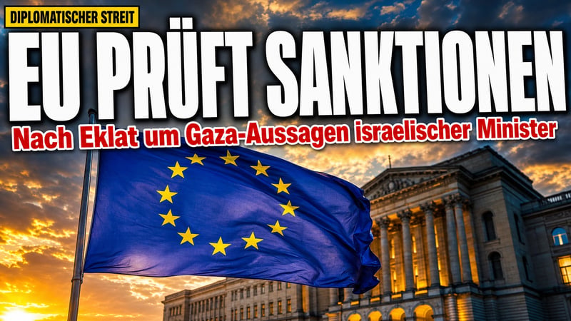 Gaza-Aussagen sorgen für Eklat: EU erwägt Sanktionen gegen Minister