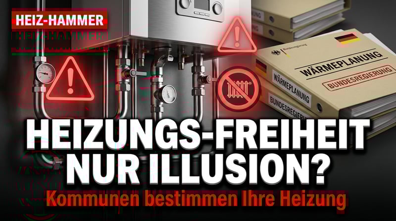 Gebäudemodernisierungsgesetz: Wie die freie Heizungswahl durch die Hintertür erdrosselt wird