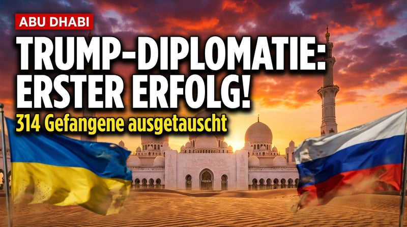 Gefangenenaustausch in Abu Dhabi: Erste Erfolge der Trump-Diplomatie im Ukraine-Konflikt