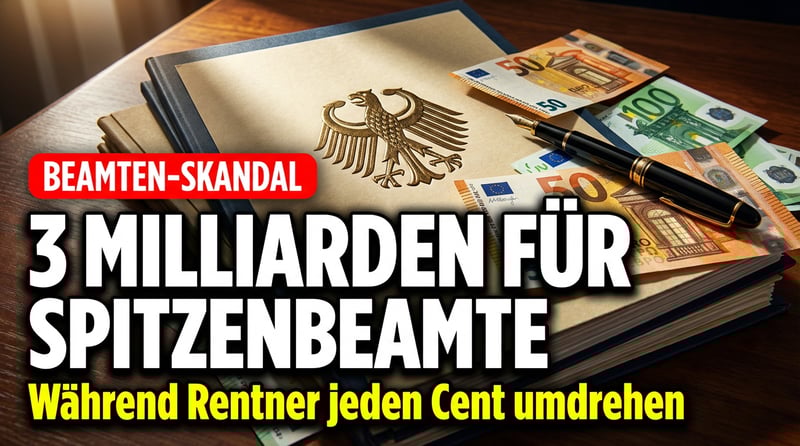 Gehaltsorgie im Beamtenapparat: Dobrindts Millionen-Geschenk an die Spitzenbürokraten